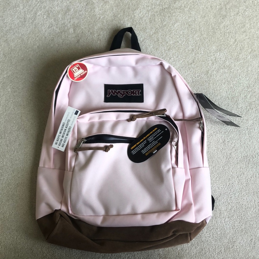 Brand New Pink Jansport Backpack